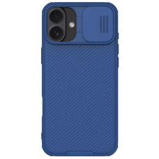 Карбоновая накладка Nillkin CamShield Pro для Apple iPhone 16 (6.1) - Blue