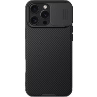 Карбонова накладка Nillkin CamShield Pro для Apple iPhone 16 Pro (6.3) - Black