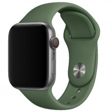 Силіконовий ремінець для Apple watch 38mm/40mm/41mm - Зелений / Army green