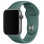 Силиконовый ремешок для Apple watch 42mm/44mm/45mm/49mm - Зеленый / Pine green