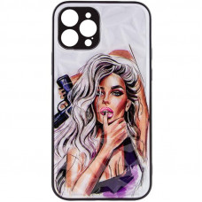 TPU+PC чохол Prisma Ladies Full Camera для Apple iPhone 12 Pro (6.1) - Purple