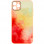 Чохол TPU+Glass Impasto abstract для Apple iPhone 11 Pro (5.8) - Red yellow