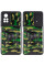 Ударопрочный чехол Camshield Serge Ring Camo для Xiaomi Poco X4 Pro 5G - Зеленый / Army Green