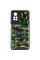 Ударопрочный чехол Camshield Serge Ring Camo для Xiaomi Poco X4 Pro 5G - Зеленый / Army Green