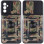 Ударопрочный чехол Camshield Serge Ring Camo для Samsung Galaxy M23 5G / M13 4G - Коричневый / Army Brown