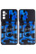 Ударостійкий чохол Camshield Serge Ring Camo для Samsung Galaxy M23 5G / M13 4G - Синій / Army Blue - фото