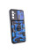 Ударостійкий чохол Camshield Serge Ring Camo для Samsung Galaxy M23 5G / M13 4G - Синій / Army Blue - фото