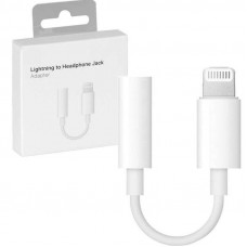 Адаптер для Apple Lightning to 3.5mm Headphone Jack (ААА) - Білий