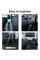 Автодержатель Baseus Backseat Vehicle Phone Hook, + крюк-вешалка (SUHZ-A01) - black - фото