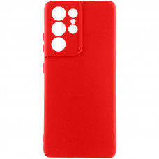 Чохол Silicone Cover Lakshmi Full Camera (A) для Samsung Galaxy S21 Ultra - Червоний / Red