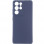 Чехол Silicone Cover Lakshmi Full Camera (A) для Samsung Galaxy S21 Ultra - Синий / Midnight Blue