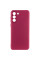 Чохол Silicone Cover Lakshmi Full Camera (A) для Samsung Galaxy S21 - Бордовий / Marsala