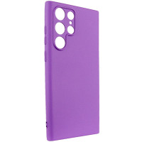 Чохол Silicone Cover Lakshmi Full Camera (A) для Samsung Galaxy S22 Ultra - Фіолетовий / Purple