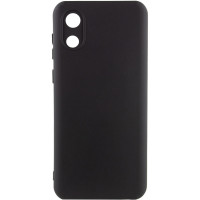 Чохол Silicone Cover Lakshmi Full Camera (A) для Samsung Galaxy A03 Core - Чорний / Black