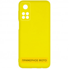 Чехол Silicone Cover Lakshmi Full Camera (A) для Xiaomi Redmi 10C - Желтый / Flash