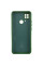 Чехол Silicone Cover Lakshmi Full Camera (A) для Xiaomi Poco C40 - Зеленый / Dark green