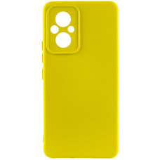 Чохол Silicone Cover Lakshmi Full Camera (A) для Xiaomi Poco M5 - Жовтий / Flash