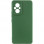 Чехол Silicone Cover Lakshmi Full Camera (A) для Xiaomi Poco M5 - Зеленый / Dark green