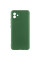 Чохол Silicone Cover Lakshmi Full Camera (A) для Samsung Galaxy A04 - Зелений / Dark green - фото