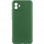 Чехол Silicone Cover Lakshmi Full Camera (A) для Samsung Galaxy A04 - Зеленый / Dark green