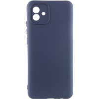 Чохол Silicone Cover Lakshmi Full Camera (A) для Samsung Galaxy A04 - Синій / Midnight Blue