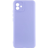 Чохол Silicone Cover Lakshmi Full Camera (A) для Samsung Galaxy A04 - Бузковий / Dasheen