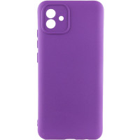 Чохол Silicone Cover Lakshmi Full Camera (A) для Samsung Galaxy A04 - Фіолетовий / Purple