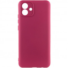 Чехол Silicone Cover Lakshmi Full Camera (A) для Samsung Galaxy A04e - Бордовый / Marsala