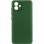 Чехол Silicone Cover Lakshmi Full Camera (A) для Samsung Galaxy A04e - Зеленый / Dark green