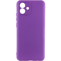 Чохол Silicone Cover Lakshmi Full Camera (A) для Samsung Galaxy A04e - Фіолетовий / Purple