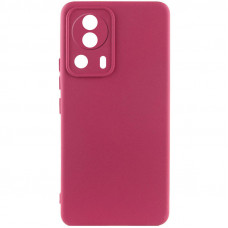 Чехол Silicone Cover Lakshmi Full Camera (A) для Xiaomi 13 Lite - Бордовый / Marsala