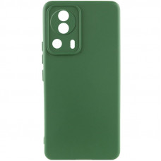 Чехол Silicone Cover Lakshmi Full Camera (A) для Xiaomi 13 Lite - Зеленый / Dark green