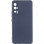 Чехол Silicone Cover Lakshmi Full Camera (A) для Xiaomi Poco F5 Pro - Синий / Midnight Blue