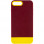 Чехол TPU+PC Bichromatic для Apple iPhone 7 plus / 8 plus (5.5) - Brown burgundy / Yellow