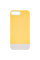 Чохол TPU+PC Bichromatic для Apple iPhone 7 plus / 8 plus (5.5) - Creamy-yellow / White - фото