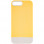 Чехол TPU+PC Bichromatic для Apple iPhone 7 plus / 8 plus (5.5) - Creamy-yellow / White