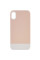 Чехол TPU+PC Bichromatic для Apple iPhone X / XS (5.8) - Grey-beige / White - фото