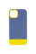 Чохол TPU+PC Bichromatic для Apple iPhone 11 Pro (5.8) - Blue / Yellow - фото