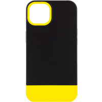 Чохол TPU+PC Bichromatic для Apple iPhone 11 (6.1) - Black / Yellow