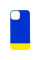 Чехол TPU+PC Bichromatic для Apple iPhone 11 Pro Max (6.5) - Navy Blue / Yellow - фото