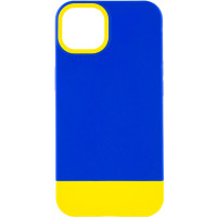 Чохол TPU+PC Bichromatic для Apple iPhone 12 Pro / 12 (6.1) - Navy Blue / Yellow