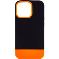 Чохол TPU+PC Bichromatic для Apple iPhone 13 Pro Max (6.7) - Black / Orange