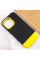 Чохол TPU+PC Bichromatic для Apple iPhone 13 Pro Max (6.7) - Black / Yellow - фото