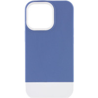 Чохол TPU+PC Bichromatic для Apple iPhone 13 Pro (6.1) - Blue / White