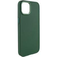 TPU чохол Bonbon Metal Style для Apple iPhone 12 Pro / 12 (6.1) - Зелений / Pine green