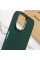 TPU чохол Bonbon Metal Style для Apple iPhone 12 Pro / 12 (6.1) - Зелений / Pine green - фото