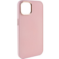 TPU чохол Bonbon Metal Style для Apple iPhone 12 Pro / 12 (6.1) - Рожевий / Light pink