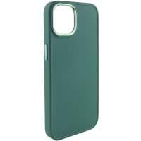 TPU чохол Bonbon Metal Style для Apple iPhone 12 Pro Max (6.7) - Зелений / Army green