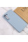 Чехол Bonbon Metal Style для Samsung Galaxy S21 FE - Голубой / Mist blue