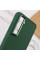 TPU чохол Bonbon Metal Style для Samsung Galaxy S21 FE - Зелений / Army green